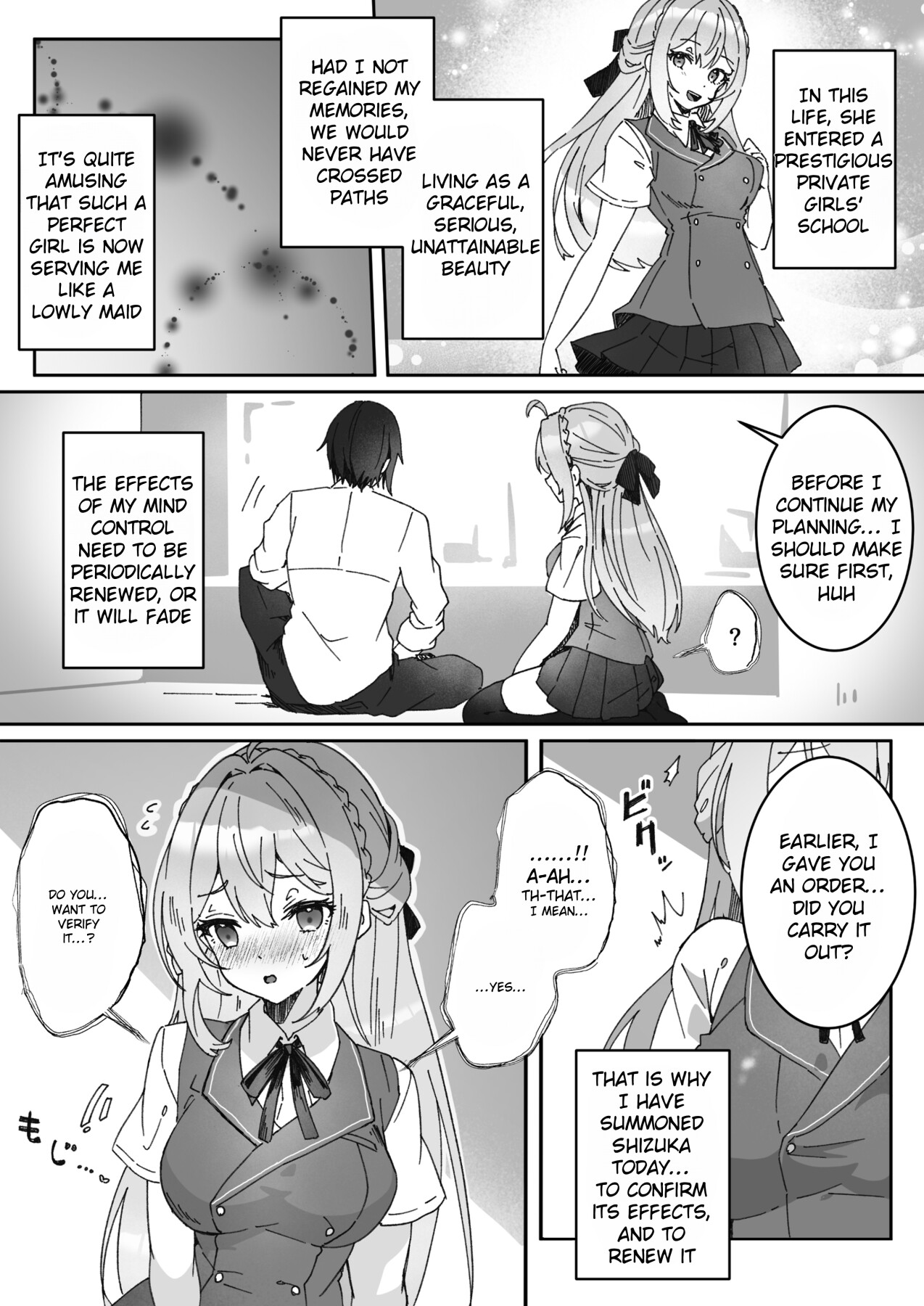 Hentai Manga Comic-Brainwashed Girls' Subordination Level Confirmation Record-Read-10